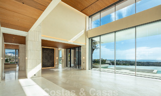 New, modern, majestic villa for sale, frontline golf with panoramic views in five-star golf resort in Marbella - Benahavis 52348 