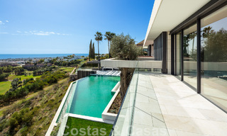 New, modern, majestic villa for sale, frontline golf with panoramic views in five-star golf resort in Marbella - Benahavis 52362 