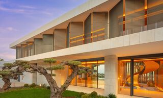 New, modern, majestic villa for sale, frontline golf with panoramic views in five-star golf resort in Marbella - Benahavis 52371 
