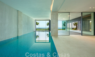 New, modern, majestic villa for sale, frontline golf with panoramic views in five-star golf resort in Marbella - Benahavis 52379 
