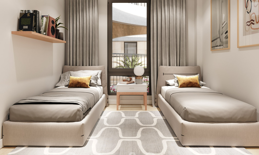 New modern apartments for sale in Elviria beach in Marbella 38507