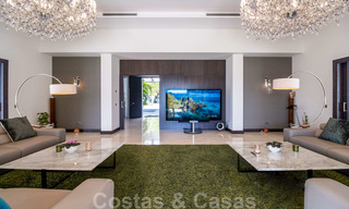 Contemporary luxury villa for sale in frontline golf with stunning views in the exclusive La Zagaleta Golf resort, Benahavis - Marbella 38673 