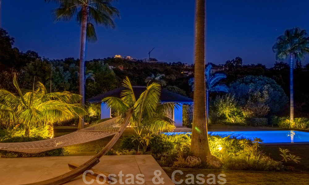 Contemporary luxury villa for sale in frontline golf with stunning views in the exclusive La Zagaleta Golf resort, Benahavis - Marbella 38680
