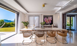 Contemporary luxury villa for sale in frontline golf with stunning views in the exclusive La Zagaleta Golf resort, Benahavis - Marbella 38687 