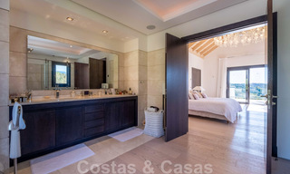 Contemporary luxury villa for sale in frontline golf with stunning views in the exclusive La Zagaleta Golf resort, Benahavis - Marbella 38697 