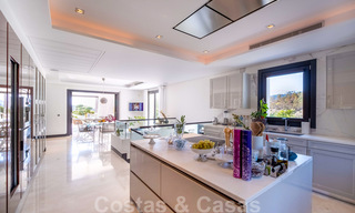Contemporary luxury villa for sale in frontline golf with stunning views in the exclusive La Zagaleta Golf resort, Benahavis - Marbella 38704 