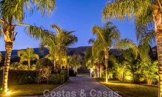 Contemporary luxury villa for sale in frontline golf with stunning views in the exclusive La Zagaleta Golf resort, Benahavis - Marbella 38707 