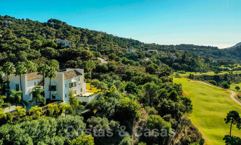 Contemporary luxury villa for sale in frontline golf with stunning views in the exclusive La Zagaleta Golf resort, Benahavis - Marbella 38710