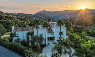 Contemporary luxury villa for sale in frontline golf with stunning views in the exclusive La Zagaleta Golf resort, Benahavis - Marbella 38713 