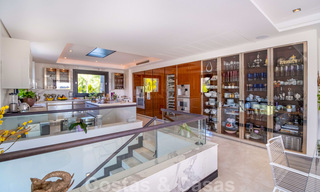 Contemporary luxury villa for sale in frontline golf with stunning views in the exclusive La Zagaleta Golf resort, Benahavis - Marbella 38715 