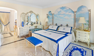 Luxurious villa for sale in a classic Spanish style with panoramic sea views in Benahavis - Marbella 38733 
