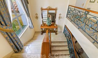 Luxurious villa for sale in a classic Spanish style with panoramic sea views in Benahavis - Marbella 38744 