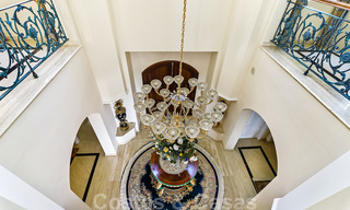 Luxurious villa for sale in a classic Spanish style with panoramic sea views in Benahavis - Marbella 38745 