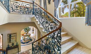 Luxurious villa for sale in a classic Spanish style with panoramic sea views in Benahavis - Marbella 38746 