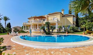 Luxurious villa for sale in a classic Spanish style with panoramic sea views in Benahavis - Marbella 38766 