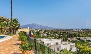 Luxurious villa for sale in a classic Spanish style with panoramic sea views in Benahavis - Marbella 38770 