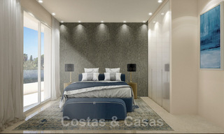 Modern, luxurious villa for sale in exclusive beachside urbanization on the Golden Mile in Marbella 38798 