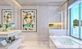 Modern, contemporary luxury apartments with beautiful sea views for sale, a short drive from the center of Marbella 38910 