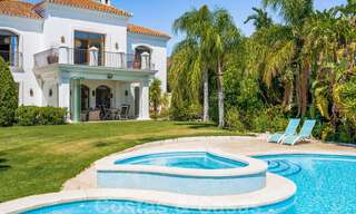 Elegant, Spanish luxury villa for sale on large plot in Mijas, Costa del Sol. Ready to move in. 38973 