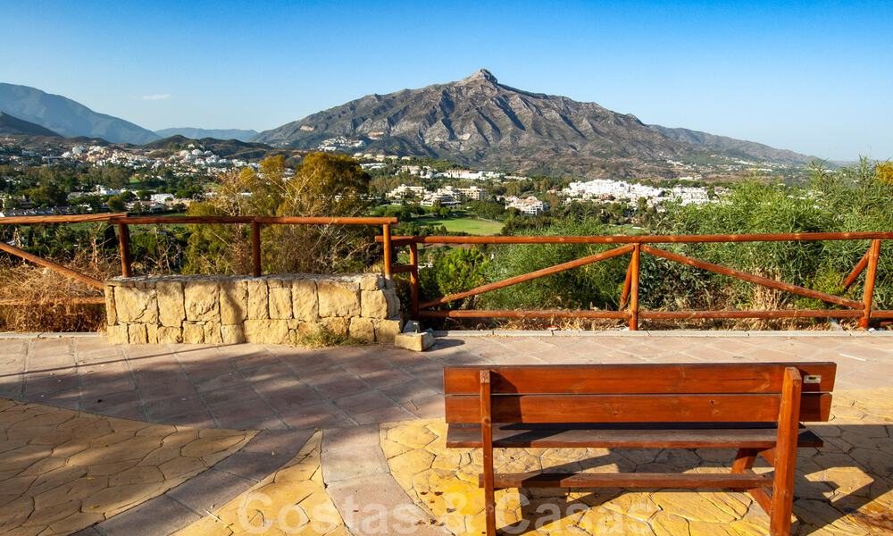 Spacious apartment for sale with panoramic sea views in golf resort in Nueva Andalucia, Marbella 39676