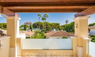 Mediterranean, beachside villa for sale in exclusive residential area on the beach on the Golden Mile of Marbella 39167 