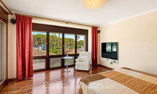 Mediterranean, beachside villa for sale in exclusive residential area on the beach on the Golden Mile of Marbella 39187 