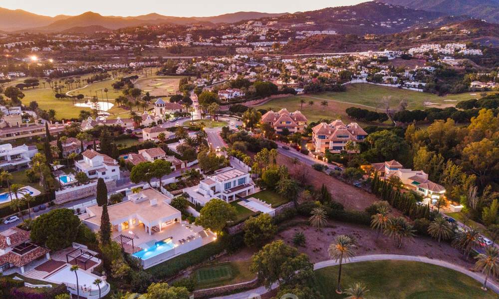 Contemporary, luxury villa for sale, frontline Las Brisas golf with stunning views in Nueva Andalucia, Marbella 39265