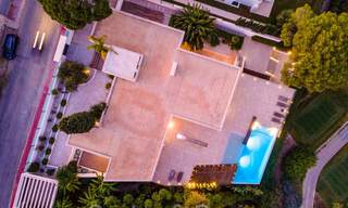 Contemporary, luxury villa for sale, frontline Las Brisas golf with stunning views in Nueva Andalucia, Marbella 39266 