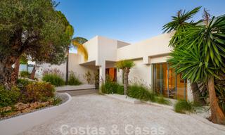 Contemporary, luxury villa for sale, frontline Las Brisas golf with stunning views in Nueva Andalucia, Marbella 39267 
