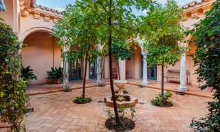 Luxury villa in attractive, Mediterranean style for sale with sea views in a five star golf resort in Benahavis - Marbella 39304 