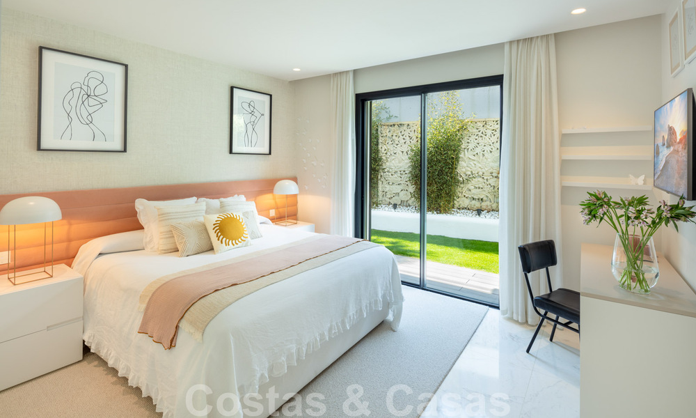 Ready to move in, new modern villa for sale in Guadalmina next to San Pedro in Marbella 39322