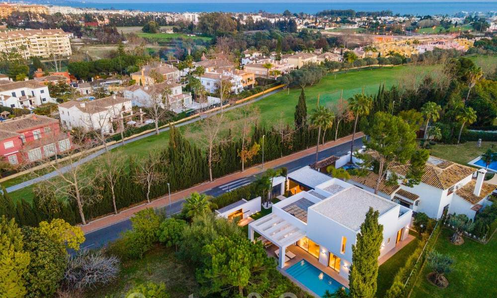 Ready to move in, new modern villa for sale in Guadalmina next to San Pedro in Marbella 39336
