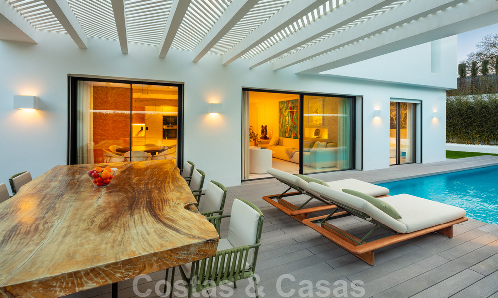 Ready to move in, new modern villa for sale in Guadalmina next to San Pedro in Marbella 39340