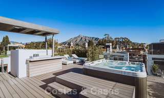 Ready to move in, modern luxury villa for sale, near the beach and Puerto Banus, on the Golden Mile in Marbella 39349 