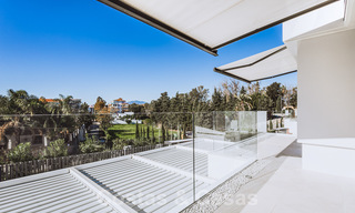 Ready to move in, modern luxury villa for sale, near the beach and Puerto Banus, on the Golden Mile in Marbella 39360 