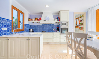 Spanish villa for sale in beachside urbanization on the Golden Mile in Marbella 39439 