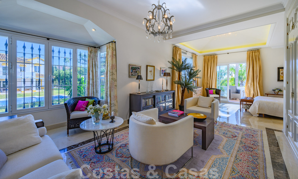Spanish style villa for sale in the coveted beach area Bahia de Marbella 39452