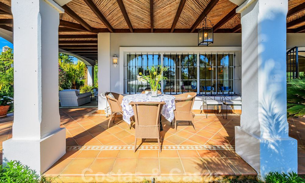 Spanish style villa for sale in the coveted beach area Bahia de Marbella 39464