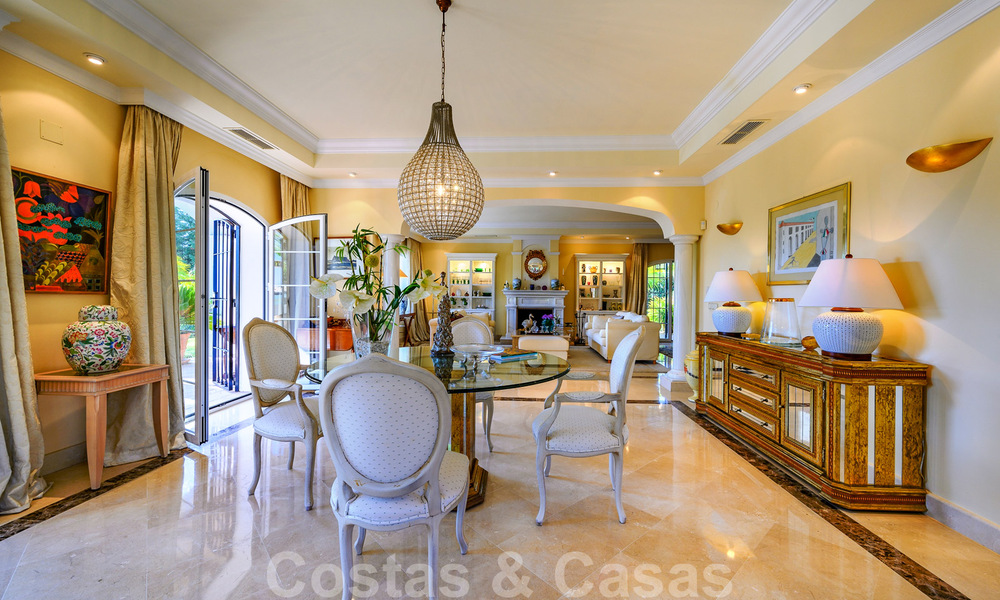 Spanish style villa for sale in the coveted beach area Bahia de Marbella 39466