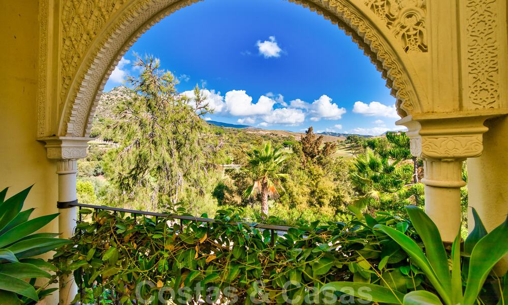 Luxury villa - mansion in an Alhambra style for sale in the exclusive Marbella Club Golf Resort in Benahavis on the Costa del Sol 39513