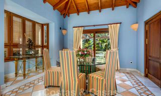 Luxury villa in Mediterranean style for sale within walking distance to the beach, golf course and amenities in the prestigious Guadalmina Baja in Marbella 39563 
