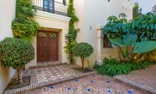 Luxury villa in Mediterranean style for sale within walking distance to the beach, golf course and amenities in the prestigious Guadalmina Baja in Marbella 39586 