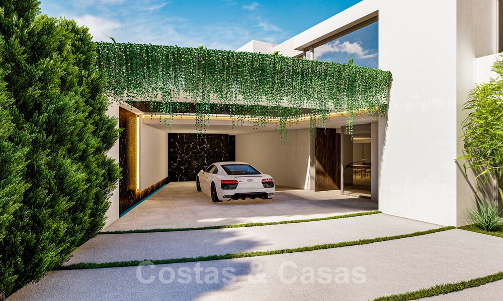 Modern Villa for sale, with sea views, surrounded by a beautiful, green landscape in the exclusive Cascada de Camojan, Golden Mile, Marbella 39635