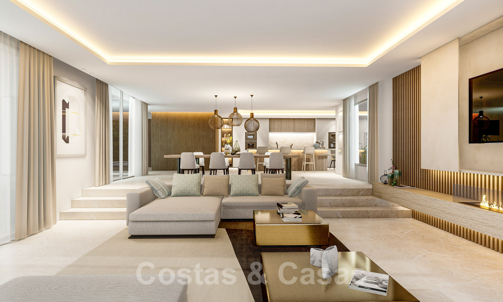Modern Villa for sale, with sea views, surrounded by a beautiful, green landscape in the exclusive Cascada de Camojan, Golden Mile, Marbella 39639