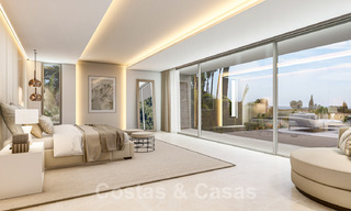 Modern Villa for sale, with sea views, surrounded by a beautiful, green landscape in the exclusive Cascada de Camojan, Golden Mile, Marbella 39649 