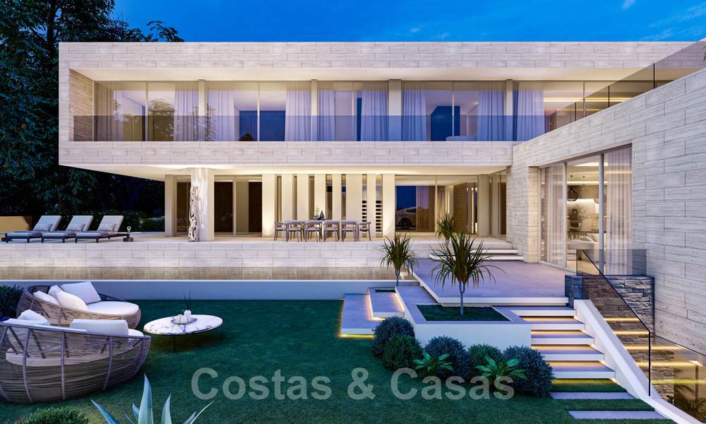 Modern Villa for sale, with sea views, surrounded by a beautiful, green landscape in the exclusive Cascada de Camojan, Golden Mile, Marbella 39651