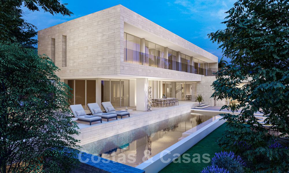Modern Villa for sale, with sea views, surrounded by a beautiful, green landscape in the exclusive Cascada de Camojan, Golden Mile, Marbella 39652