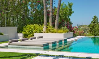 Renovated, spacious luxury villa for sale in a Mediterranean style with a contemporary design in Nueva Andalucia, Marbella 39606 