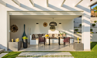 Renovated, spacious luxury villa for sale in a Mediterranean style with a contemporary design in Nueva Andalucia, Marbella 39622 
