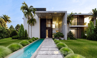 Modern, luxury villa for sale in a gated and secure community on the Golden Mile in Marbella 39709 